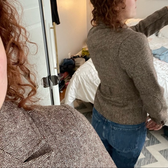 3 for 20$🌼 Brown Tweed Blazer - Picture 5 of 10
